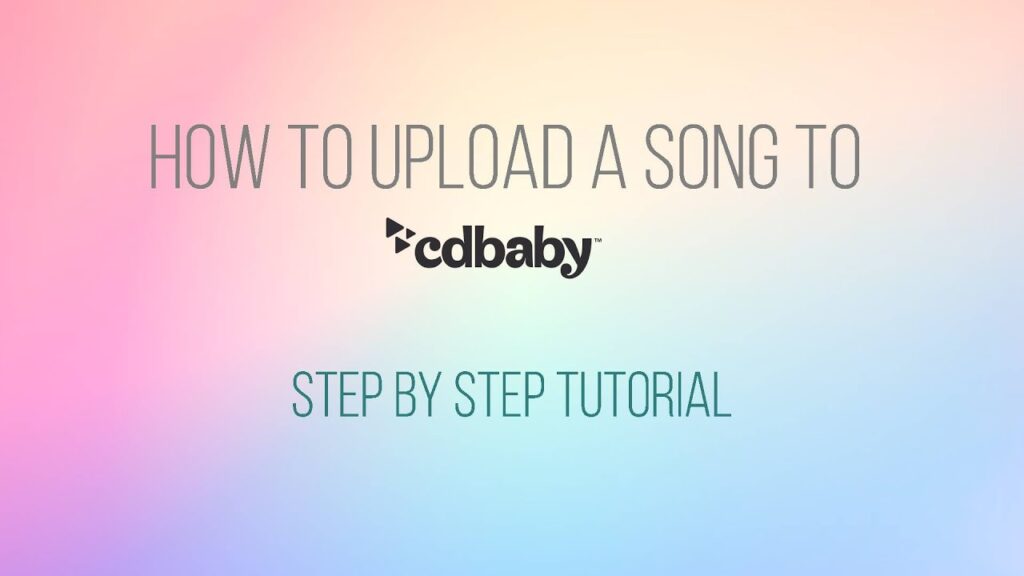 How To Upload A Song to CD BABY. STEP BY STEP TUTORIAL.